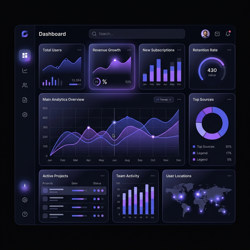 Premium SaaS Bento Landing Page